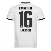 Camisa de Futebol Eintracht Frankfurt Hugo Larsson #16 Equipamento Alternativo 2023-24 Manga Curta